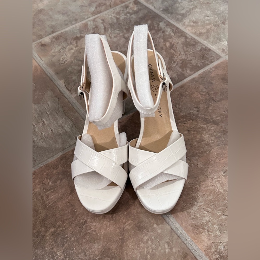 White heels
